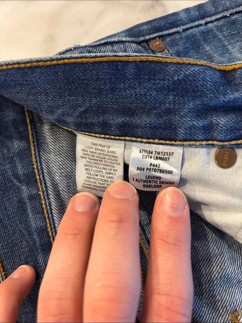 Lucky Brand classic skinny